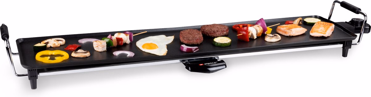ALPINA Teppanyaki látványgrill 1800W XL 87x22 cm - Image 1 of 5