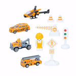 Játszószőnyeg 76cm autókkal és kiegészítőkkel 15 részes 3 féle thumbnail 5