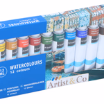 ARTIST&CO Vízfesték készlet, 12 szín x 12ml thumbnail 1