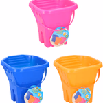 EDDY TOYS Homokozó vödör 20cm 3L, 3 színben