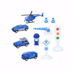 Játszószőnyeg 76cm autókkal és kiegészítőkkel 15 részes 3 féle thumbnail 7