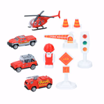 Játszószőnyeg 76cm autókkal és kiegészítőkkel 15 részes 3 féle thumbnail 6