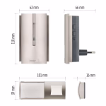 Emos Vezeték nélküli csengő P5760N, ismétlési funkció thumbnail 2