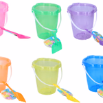 EDDY TOYS homokozó vödör, 6 színben