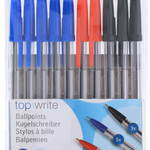 TOPWRITE Golyóstoll 10db, 3 szín thumbnail 1