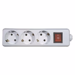 EMOS Elosztó (hosszabbító) vezeték nélküli, 3 aljzat, kapcsolható thumbnail 1