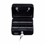 BLACK+DECKER pénzkazetta 6 osztásos - 15x11,8x8cm - Fém - Fekete (BXCHMS7008) thumbnail 2