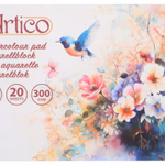 ARTICO Akvarell papír, A5, 20 lap, 300 g/m²