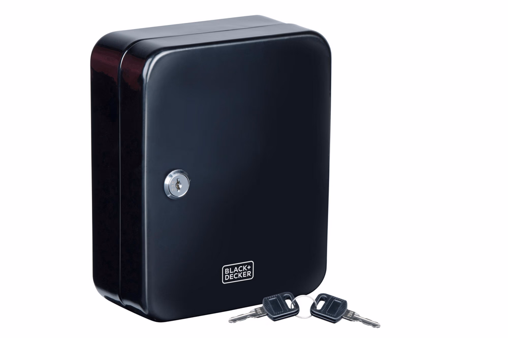 BLACK+DECKER kulcstartó zárral - 20 kampós - fekete - Image 1 of 4