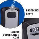 KINZO Biztonsági doboz kulcstartó számzáras 12x9x4cm thumbnail 4