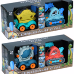 EDDY TOYS Építő autó dinó 12x12x6cm 4 féle thumbnail 1