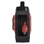 EMOS kültéri kábeldob IP44 4 aljzat 15m 1,5 mm², gumi-neoprén, 230V, LED fényvisszaverővel thumbnail 4