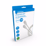 GRUNDIG Kábel hálózati CAT5e U/UTP 1m PVC CB RJ45(8P8C) Male RJ45(8P8C) Male WHT