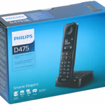 PHILIPS Telefon D4751B/01 Single 30 min üzenetrögzítő, 2xAAA elem