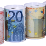 Persely "EURO" 8x13cm 