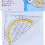 TOPWRITE Vonalzó háromszög szögmérős 14cm thumbnail 1