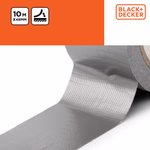 BLACK+DECKER Duct tape 48mmx10mtr ezüst szín, 150 micron (BXPATA7005) thumbnail 2