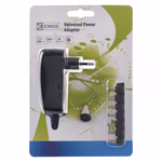 EMOS Univerzális töltőadapter 1500mA, USB-vel és csereélhető fejjel  thumbnail 4