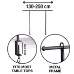 ARTICASA Dekorációs állvány, asztalra erősíthető 250x1,6x95,3cm 1,35kg MT CB thumbnail 2