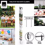 ARTICASA Dekorációs állvány, asztalra erősíthető 250x1,6x95,3cm 1,35kg MT CB thumbnail 1