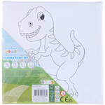 CREATIVE KIDS Kifestő szett (festővászon, paletta, 3 ecset, 6 szín) 2 féle thumbnail 2