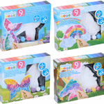 CREATIVE KIDS Kifestő mozaik képkészítő 9 részes 5x5ml festék 4 féle