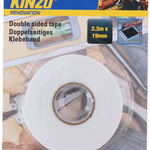 KINZO Ragasztószalag kétoldalas 19mmx2,3m habosított thumbnail 1