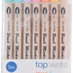 TOPWRITE ecsetfilc készlet, kétoldalas, 7db thumbnail 3