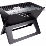 BBQ COLLECTION Grillsütő faszenes hordozható 46x28x36cm