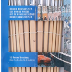 ARTICO Festő ecset készlet, kör forma, 12db  thumbnail 1