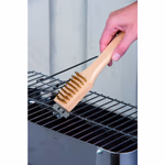 BBQ COLLECTION Grilltisztító kefe fanyelű 23cm thumbnail 3