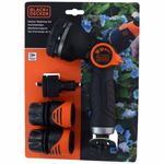 BLACK+DECKER Locsolófej szett 8 funkciós 23,3x16,8x5,7cm thumbnail 1