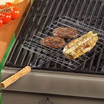 BBQ COLLECTION Grillező hússütő fanyelű 20x20cm thumbnail 1