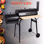 BBQ COLLECTION BBQ Grill füstölő 104x58x114cm thumbnail 3