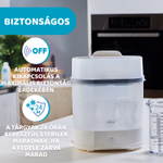 Elektromos sterilizáló 3in1 
- elektromos és mikrohullámú gőzsterilizáló thumbnail 3
