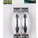 KINZO Fogantyú 12cm 2db króm thumbnail 1