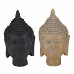 ARTICASA Buddha fej cement 8x8x13cm 2 féle thumbnail 2