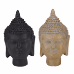 ARTICASA Buddha fej cement 8x8x13cm 2 féle thumbnail 1