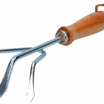 KINZO GARDEN Kézi talajlazító 26x7x3cm fém fa markolattal  thumbnail 1