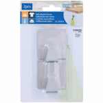 Akasztó öntapadós, INOX 4 féle thumbnail 6