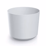 Kaspó D20 fehér d20xh18cm 216g 4.6l műanyag 