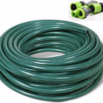 KINZO GARDEN Kerti tömlőkészlet - 15m - ⌀ 1,4 CM - szórófejjel és 3 csatlakozóval thumbnail 3