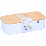 ALPINA Ékszertároló doboz tükörrel 25x13x7cm műa+bambusz thumbnail 2