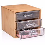 TOUCH OF BEAUTY Ékszertartó 3 fiókos 14x12x11cm thumbnail 1