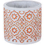 ARTICASA Kaspó barokk mintás 013x13x13cm 3 féle -  thumbnail 3