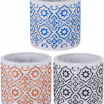 ARTICASA Kaspó barokk mintás 013x13x13cm 3 féle -  thumbnail 1