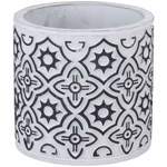 ARTICASA Kaspó barokk mintás 013x13x13cm 3 féle -  thumbnail 2