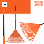 BLACK+DECKER Lombseprű 178cm, 60cm széles fejjel thumbnail 1