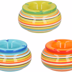 Hamutartó kerámia, csíkos D13,5cm, 3 féle thumbnail 1