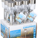 GRUNDIG Kerti lámpa SOLAR leszúrható 4,5x36cm